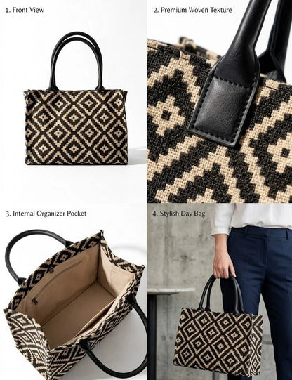 Geometric Pattern Handbag