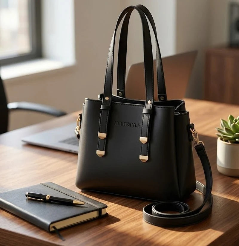 Handbag with Shoulder Strap