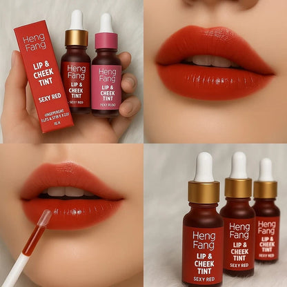 Heng Fang - Lip & Cheek Tint Dropper Set