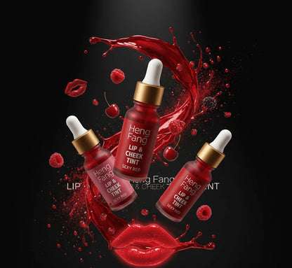 Heng Fang - Lip & Cheek Tint Dropper Set