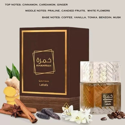Lattafa Khamrah Qahwa Eau de Parfum