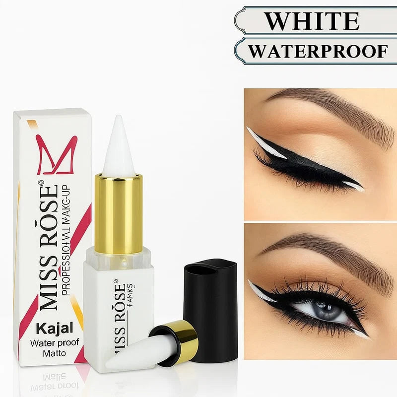 MISS ROSE - White Waterproof Kajal